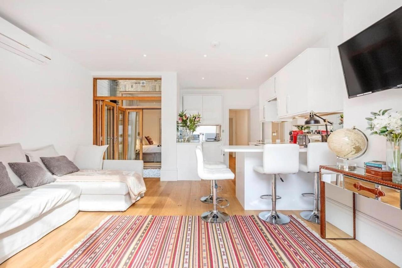 2 Bed Garden Flat With Air Con By Fulham Broadway Apartamento *