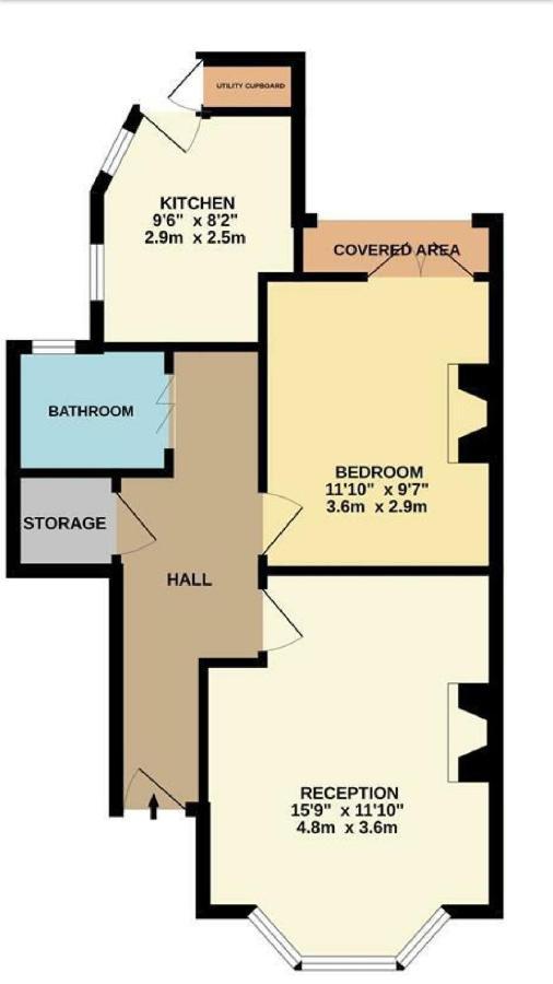 Walthamstow 1 Bed Apartamento *
