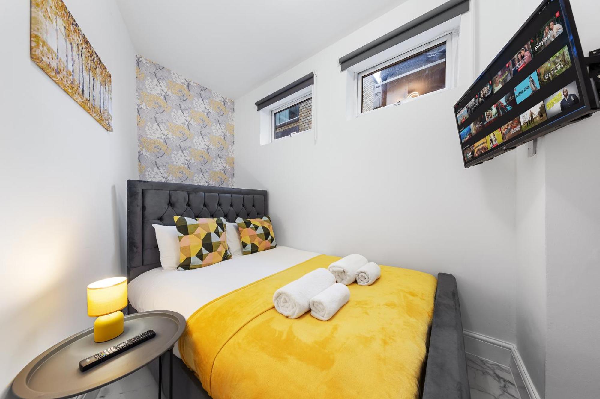 Serviced Modern Flat - Sleeps 2 - Good Links To King Cross, Euston, Finchley Road Station - Nw3 Apartment London