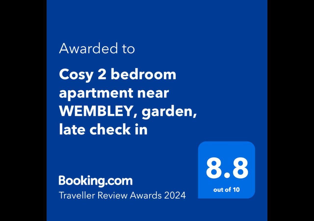 Cosy 2 Bedroom Near Wembley, Garden, Late Check In Appartement Londen