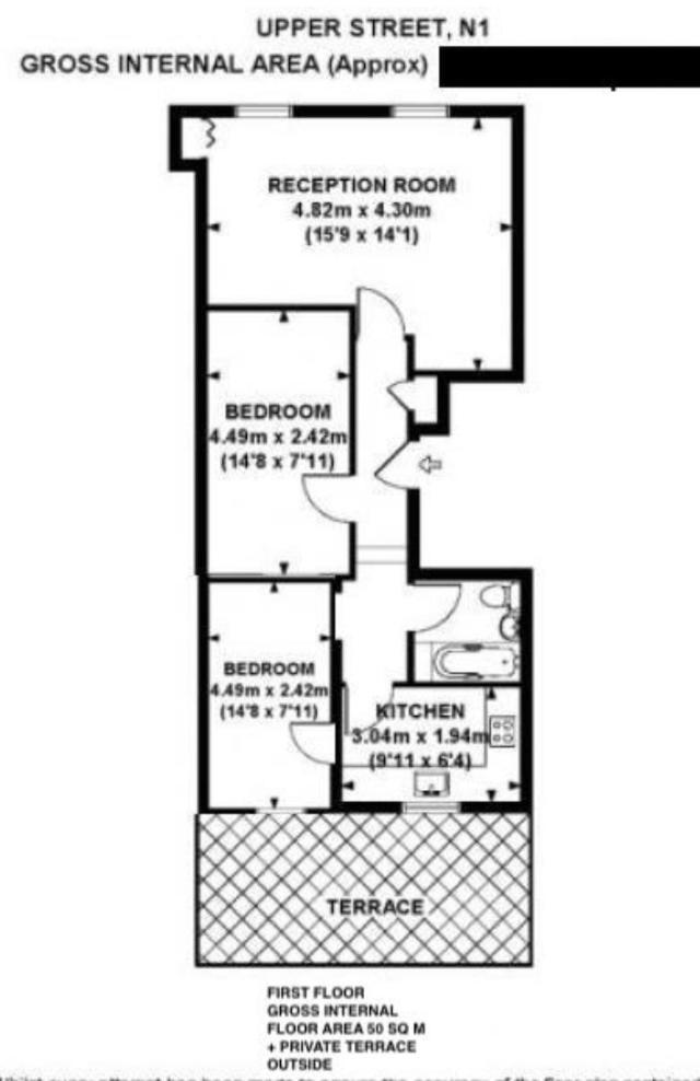 Appartement Flat 1 - 2 Bedrooms And Private Terrace