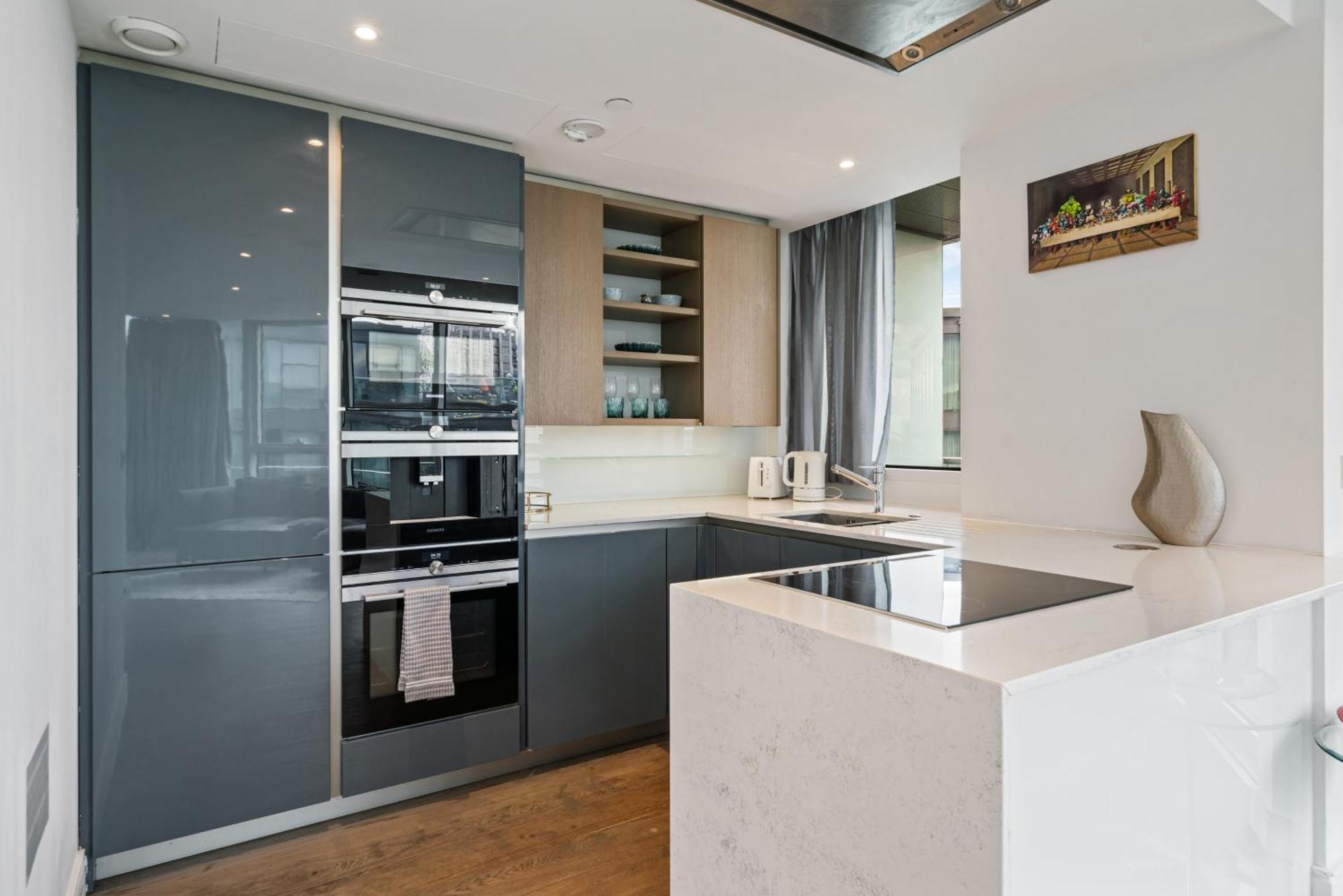 Battersea Luxurious Flat With Ac And Free Parking Appartement *