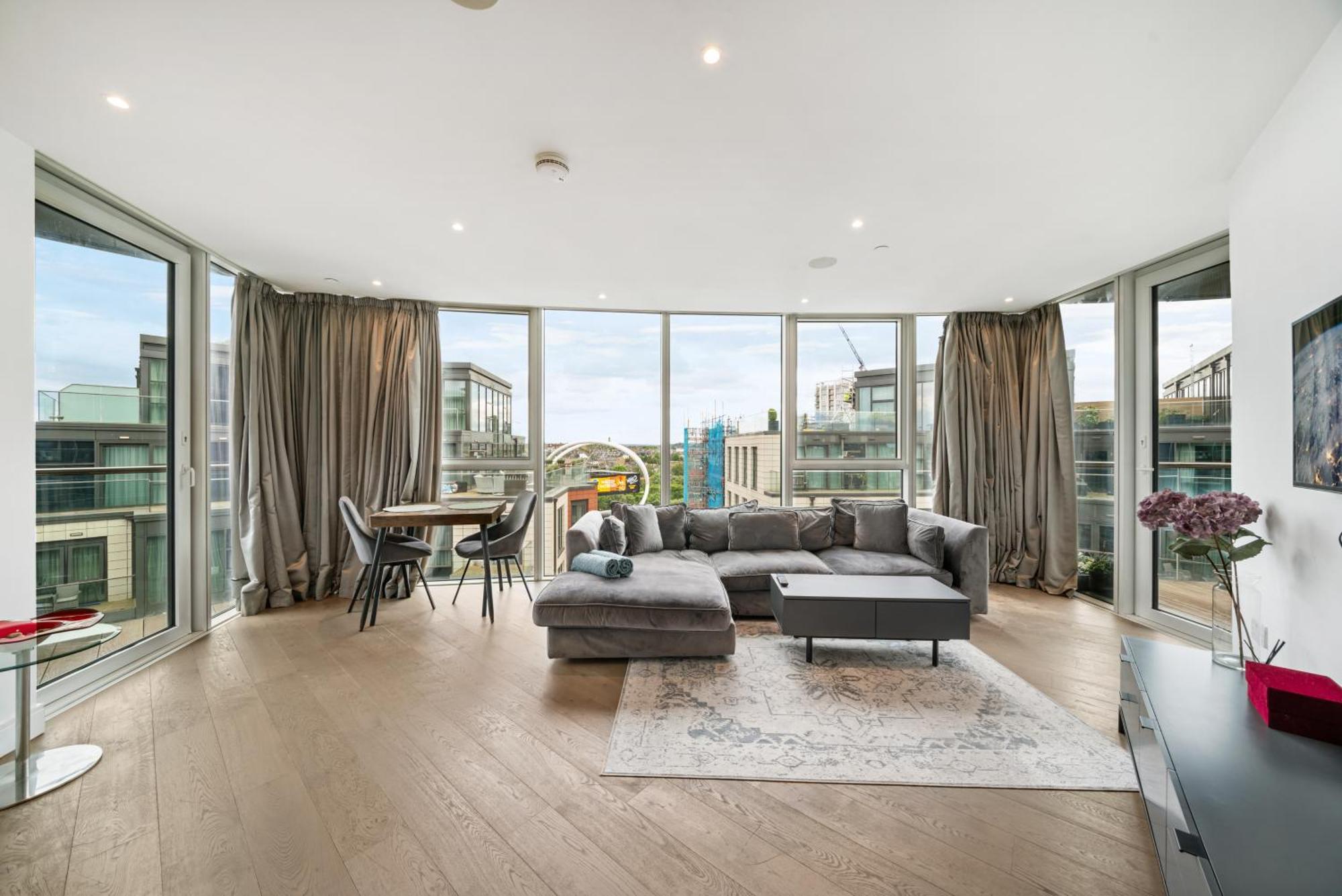 Battersea Luxurious Flat With Ac And Free Parking Appartement Londen