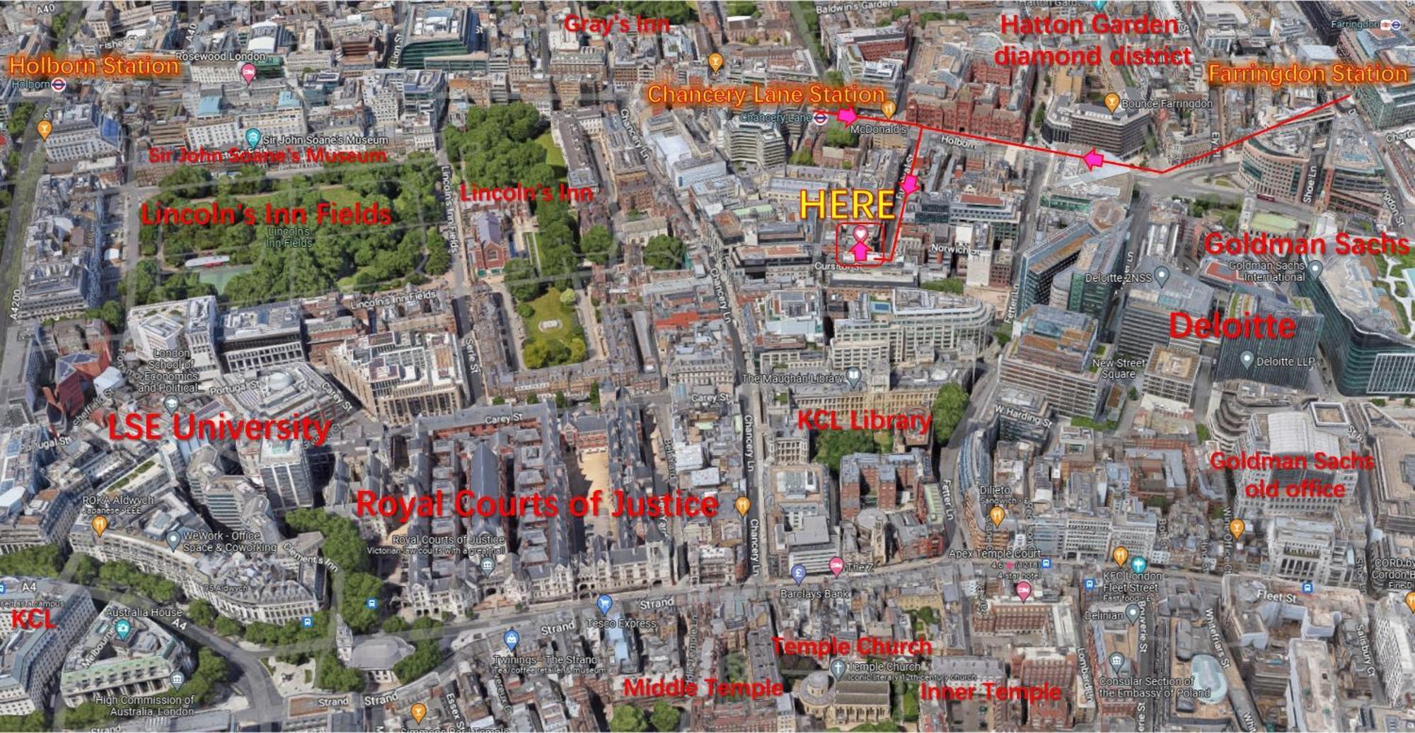 Excellent Entire Between St Pauls Cathedral And Covent Garden * Londres