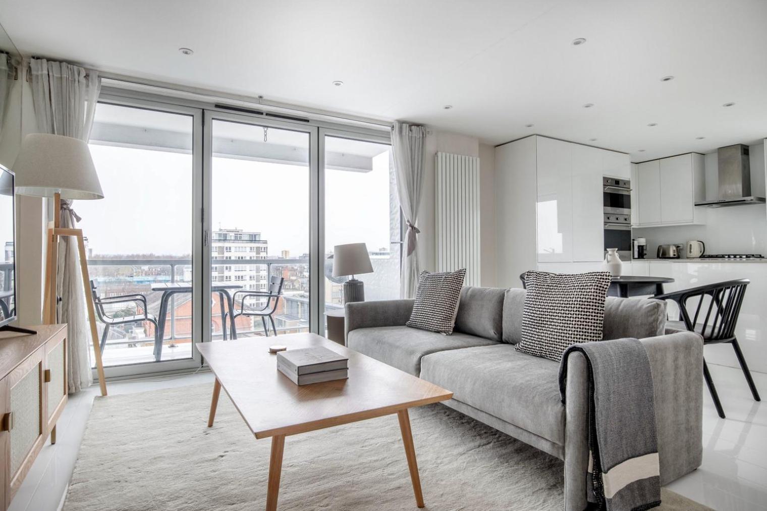 Blueground Chelsea Balcony Nr Kings Road Lon-307 Appartement Londres