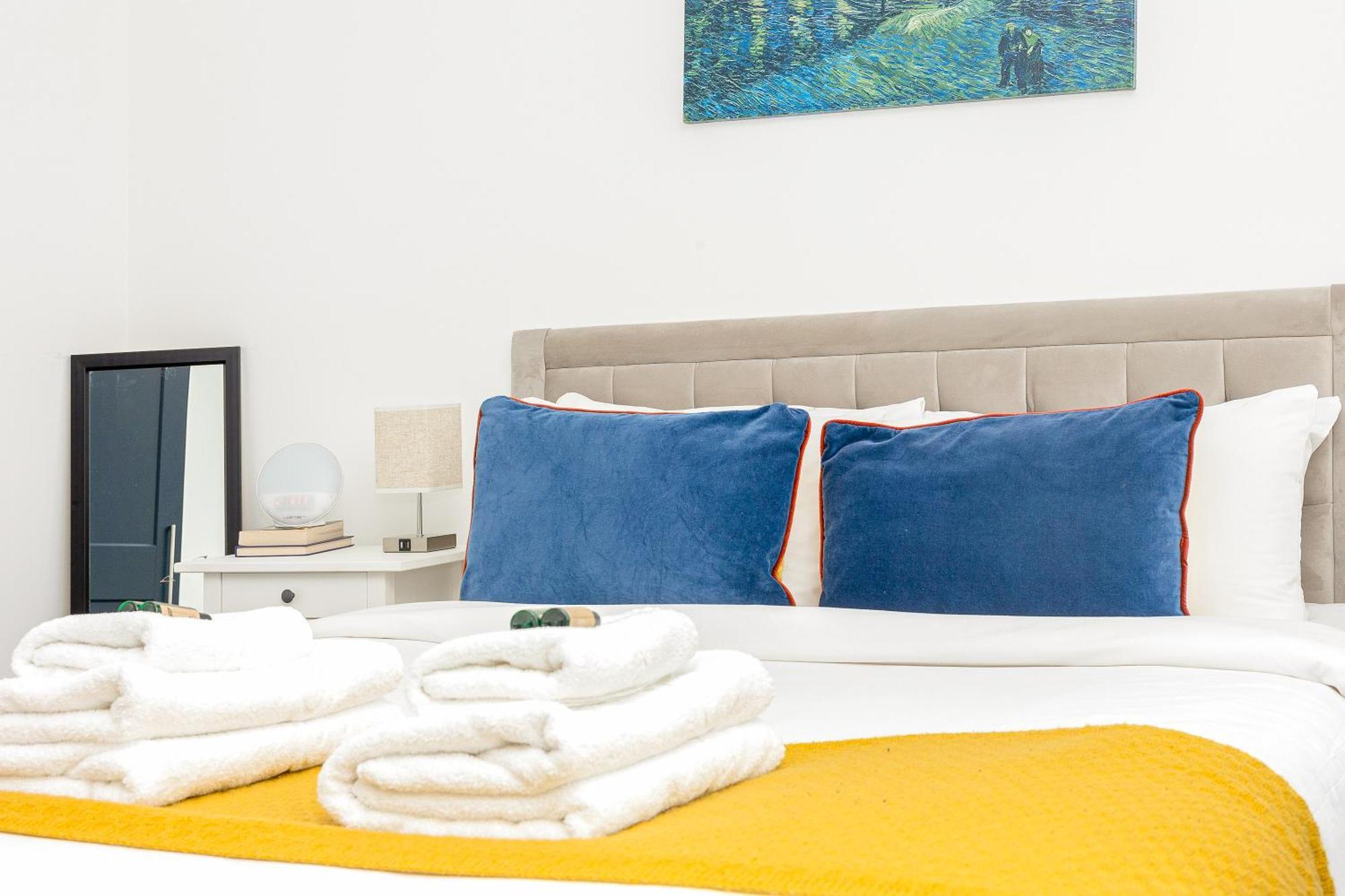 Appartement Modern 1br With Balcony & View, Wandsworth *