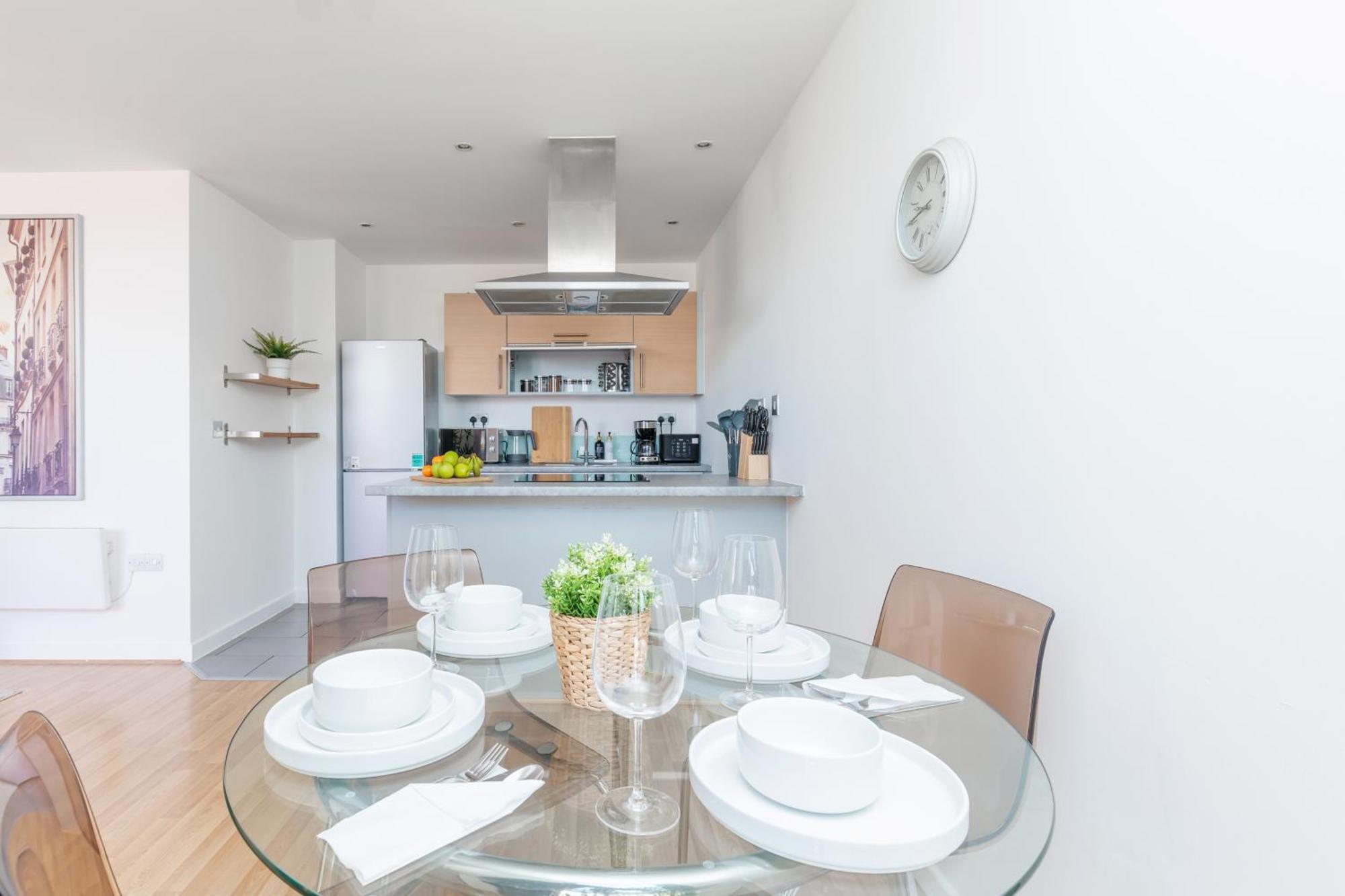 Apartamento Stunning 2-bed, 2-bath With Balcony Views Stratford Westfield *