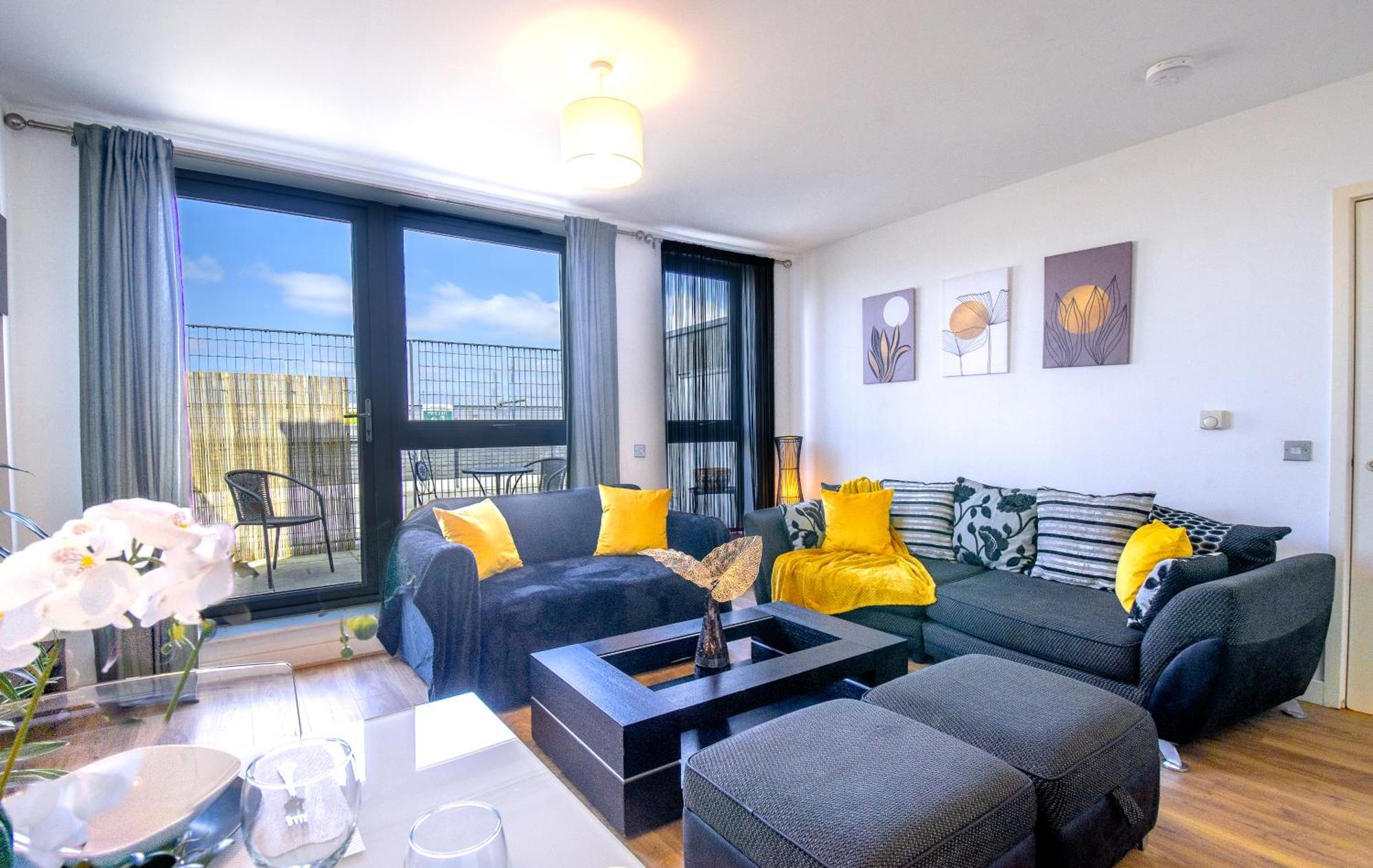 Apartamento Viewpoint - Modern Big 2 Bedroom - Ideal For Longer & Business Travel