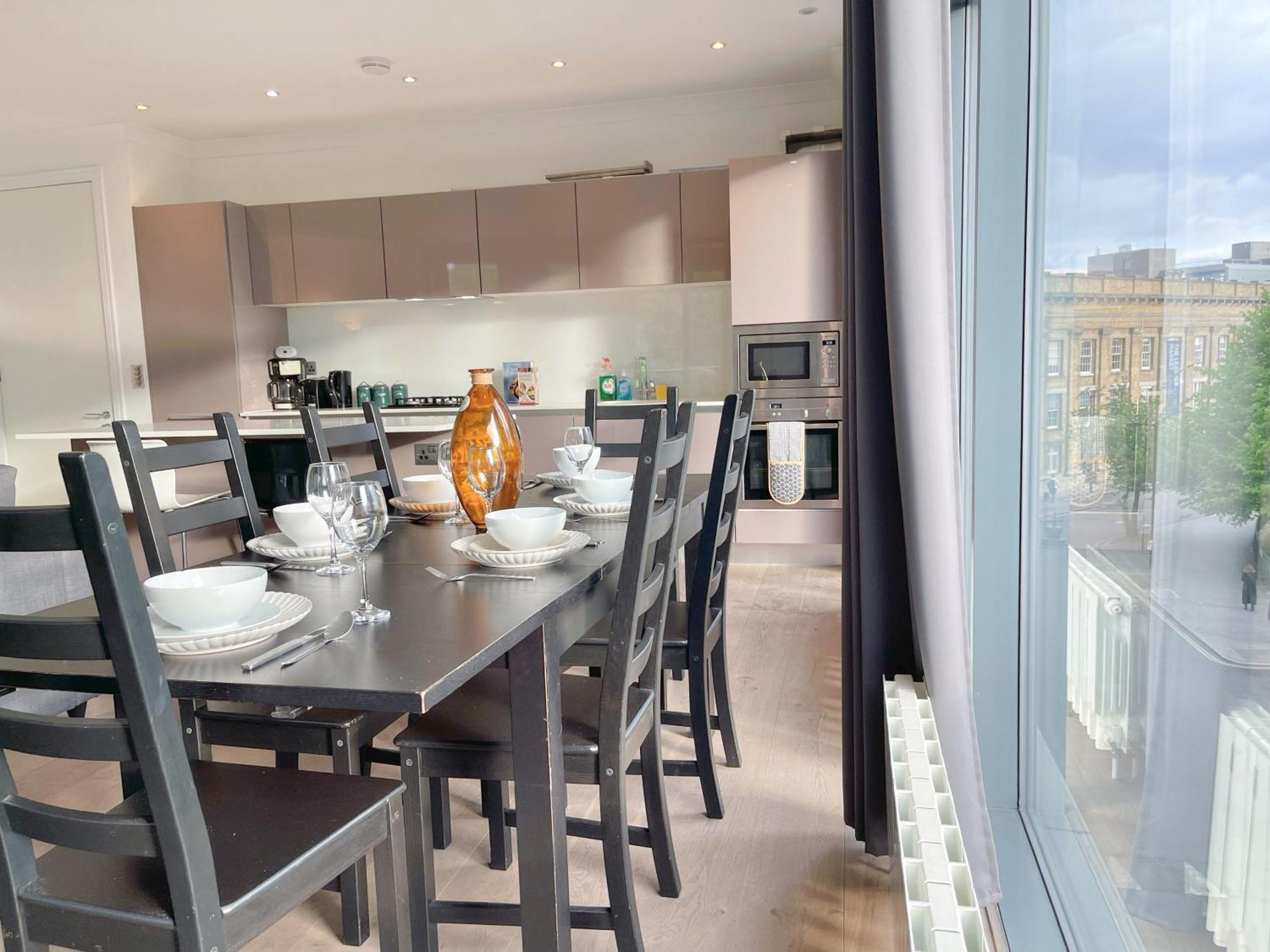 Sleek 3-bedroom Flat With Lift & Wi-fi In Southwark, Borough Near The Shard Appartement Londres