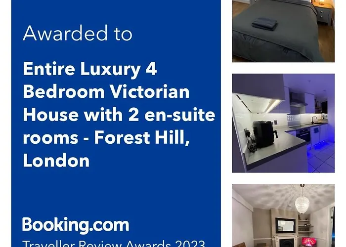 Entire Luxury 4 Bedroom Victorian House With 2 En-Suite Rooms - Forest Hill, London