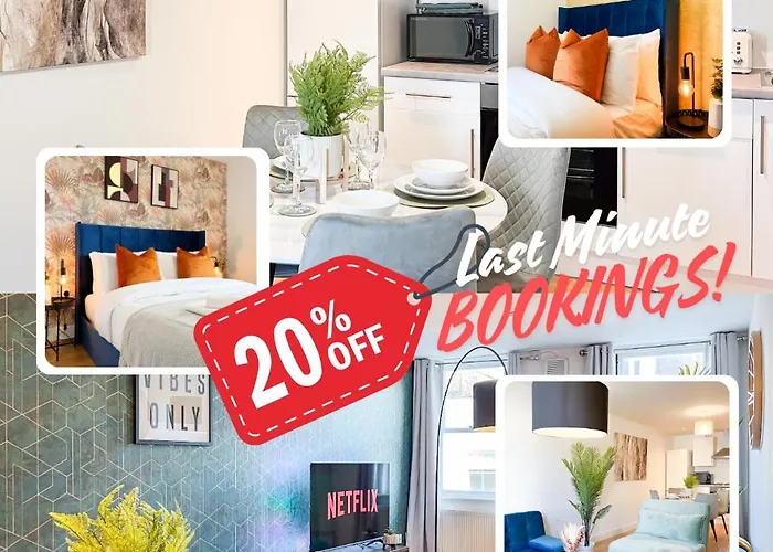 Last-Minute Reserve L Premium Deal On 2 Double Bed Apartment For 6 Guests L Best Deals L Hofin Stays Short Lets & Serviced Accommodation