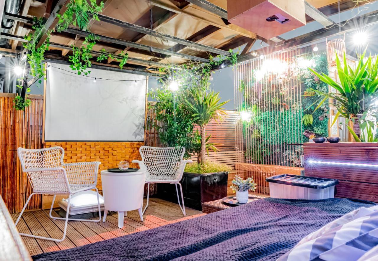 2 Bedroom Roof Terrace With Sauna Jakuzzi And Outdoor Cinema Appartement *