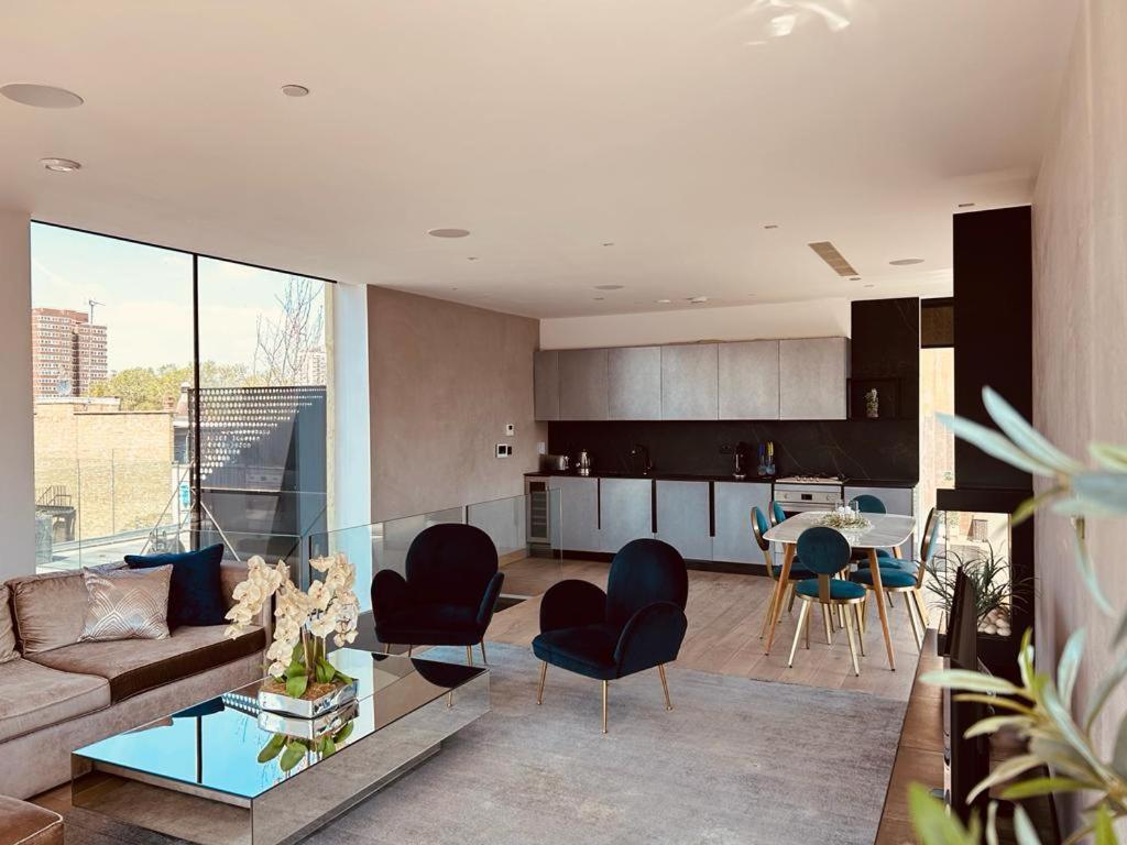 3 Bed Luxury Penthouse Hoxton Square With Terrace Appartement