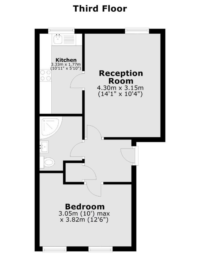 River Views From Canary Wharf Apartment London