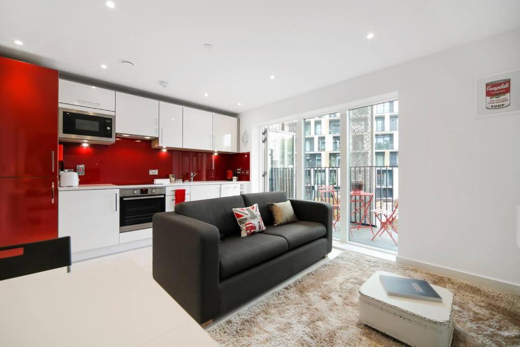 Cool Dalston Studio With Balcony And Gym Apartamento Londres