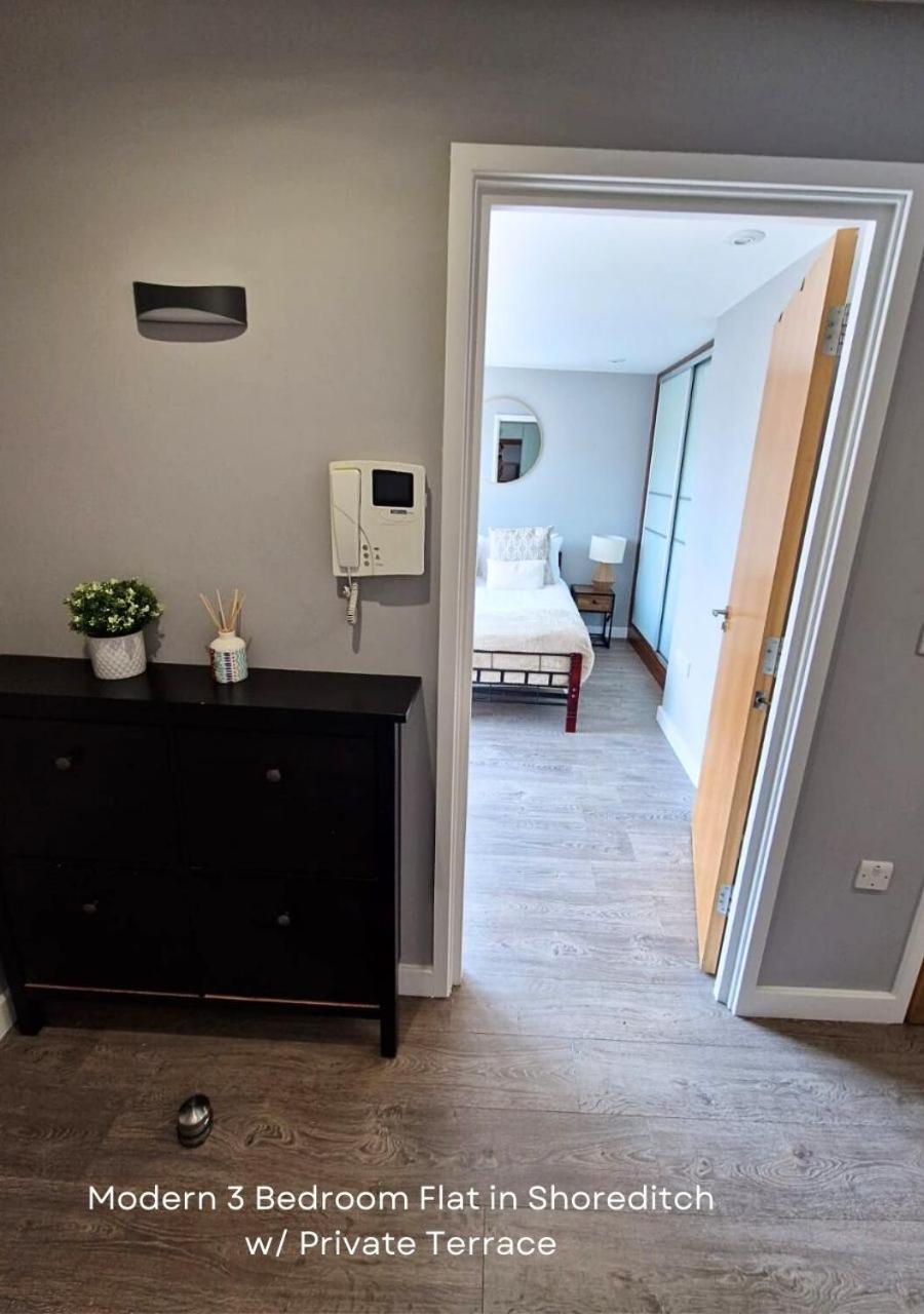 Contemporary With Private Terraces In Shoreditch, Hoxton, Islington Apartamento *
