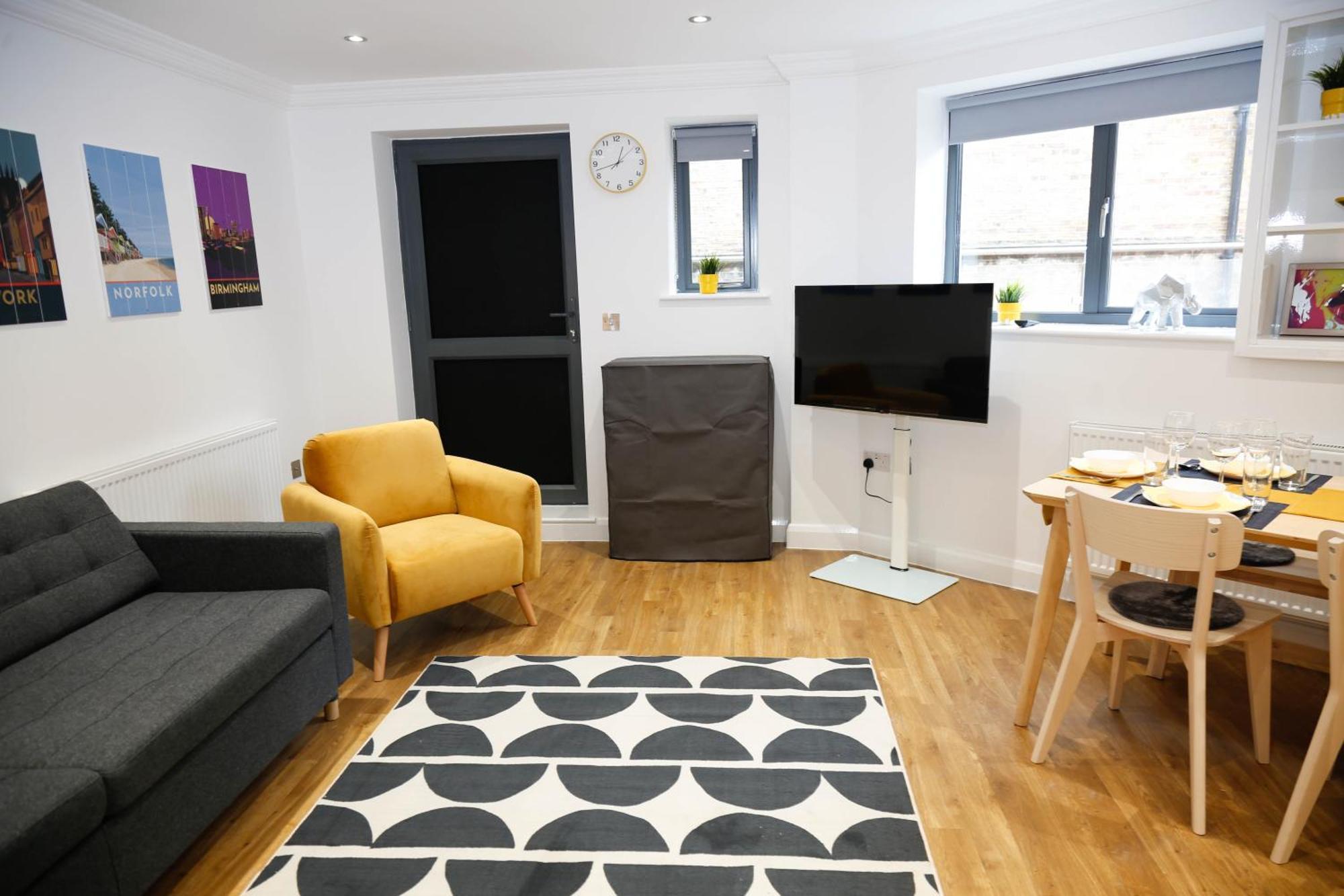 Appartement New Luxury In Location Next To Shops, Cafes, Bars & Metro Londres