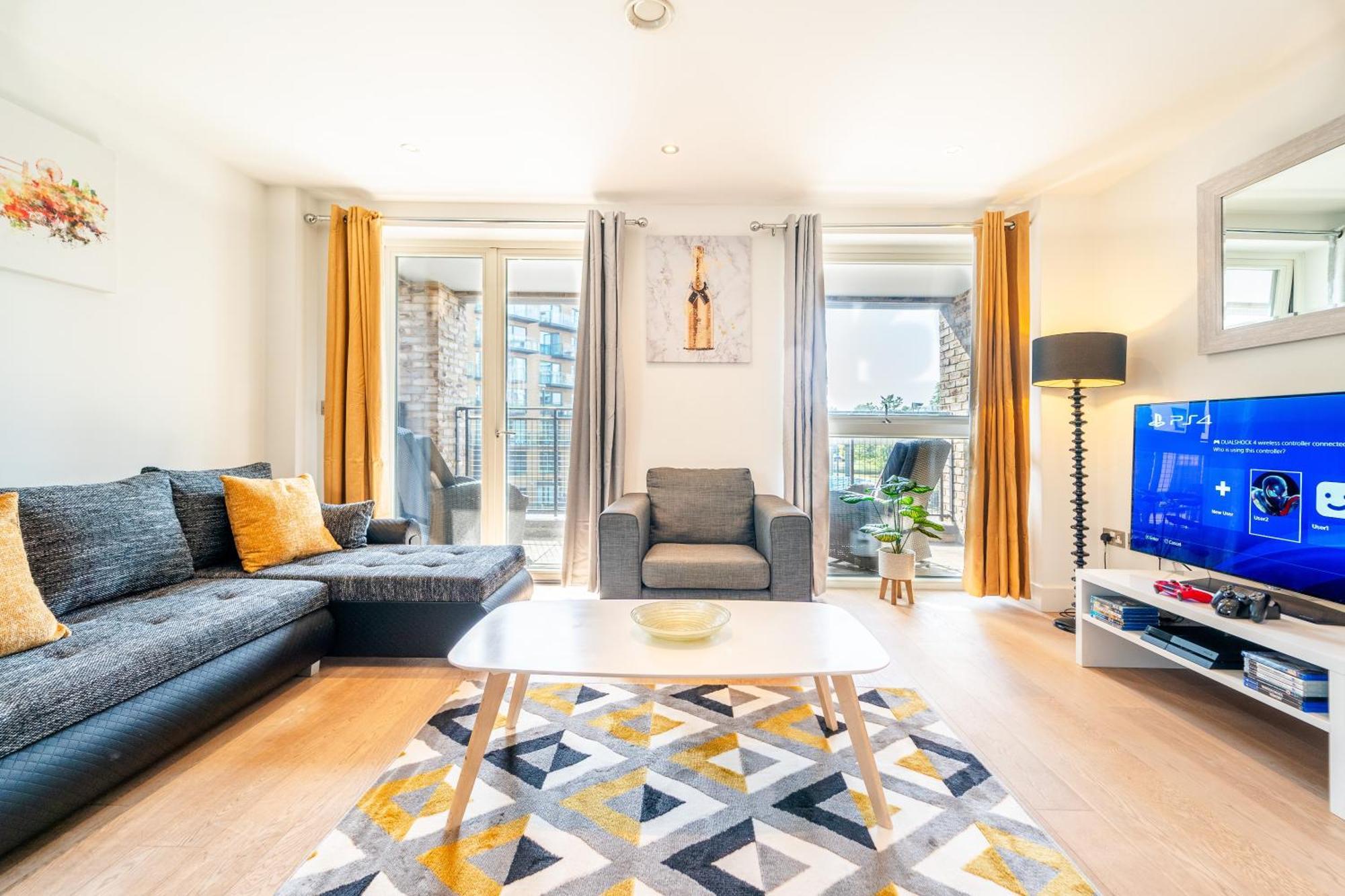 Appartement Luxury Greenwich 2bed 2bath - Sleep 6 Guest- 1 Min From Station - Close To Greenwich Maritime- Playstation Provided