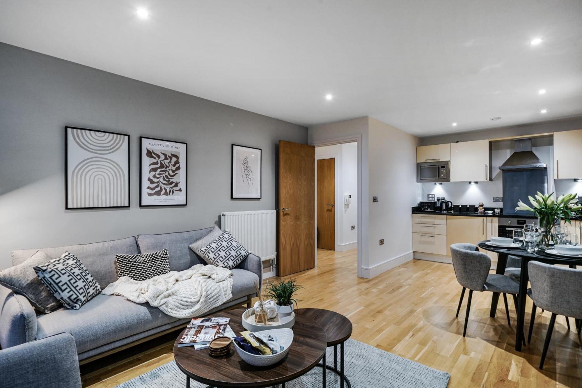 Appartement Spacious 1 Bed Flat With Balcony Minutes Walk To Canary Wharf Londres