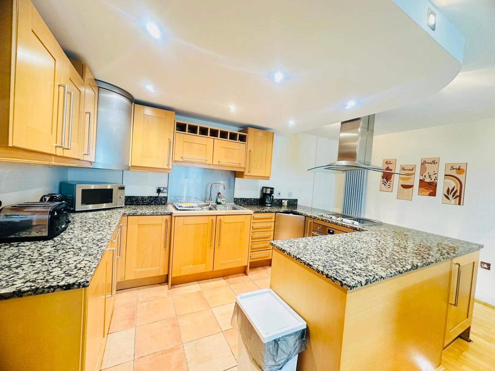 Modern 2bed 2bath Canary Wharf - Upto 5 Person Appartement *