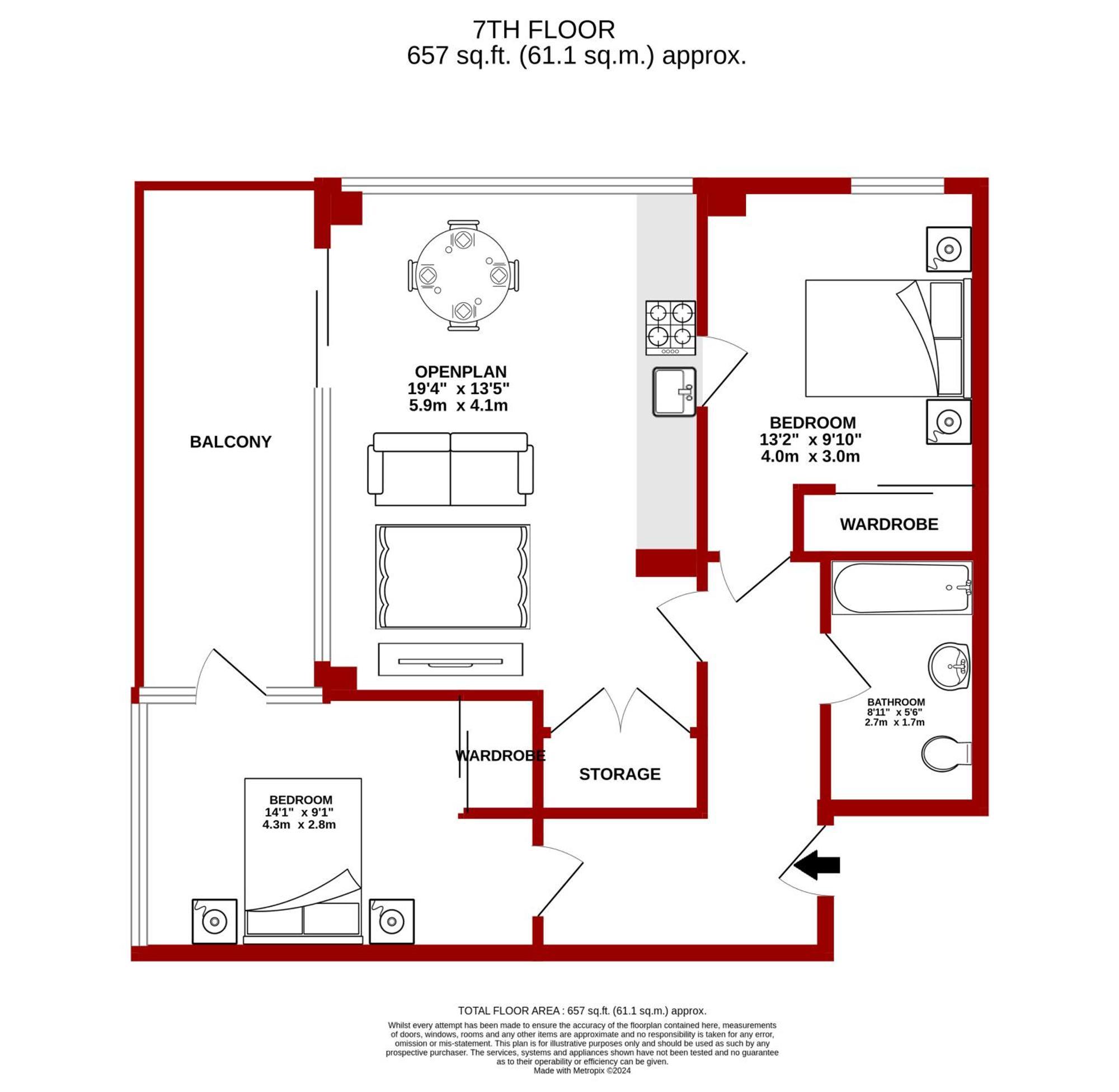 Luxury 2 Bedroom In Tower Hill Appartement *