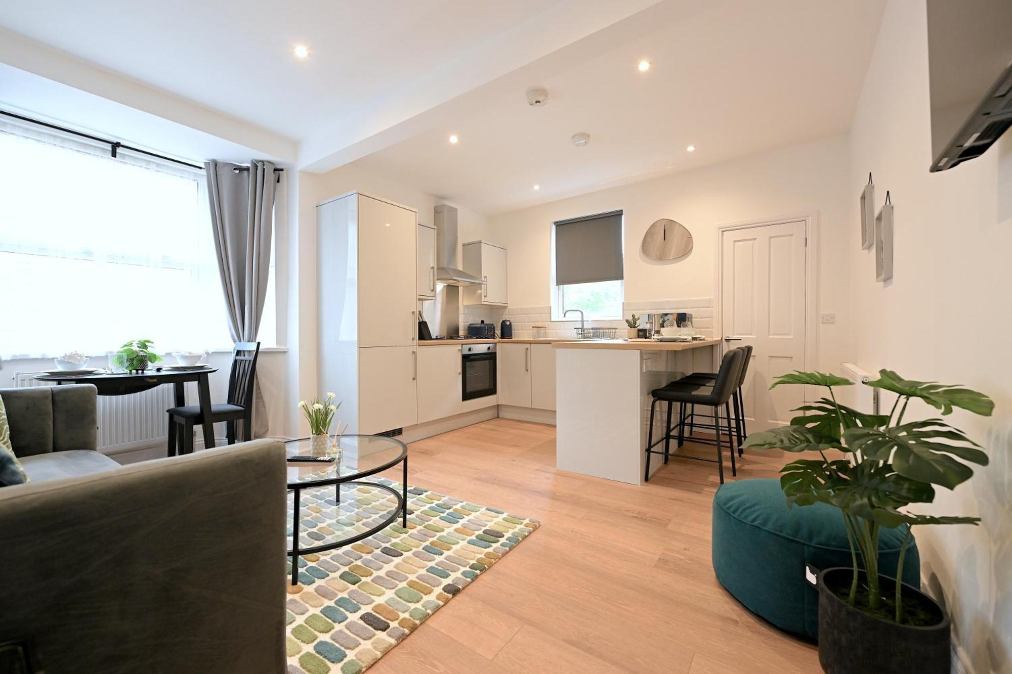 Apartamento Bright & Large 3 Bed Flat In *