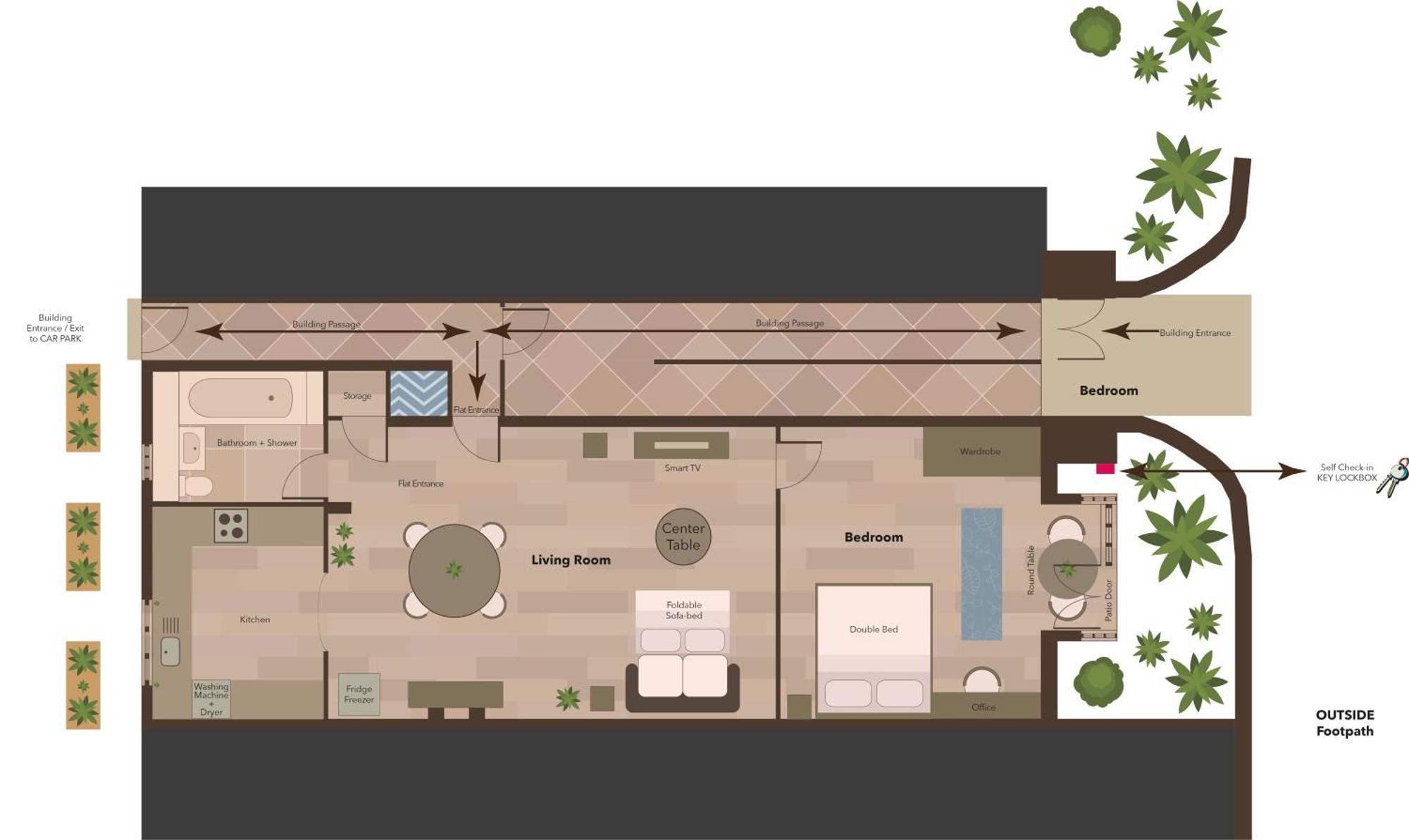 Modern Ground Floor In Canary Wharf, Free Parking * Londres