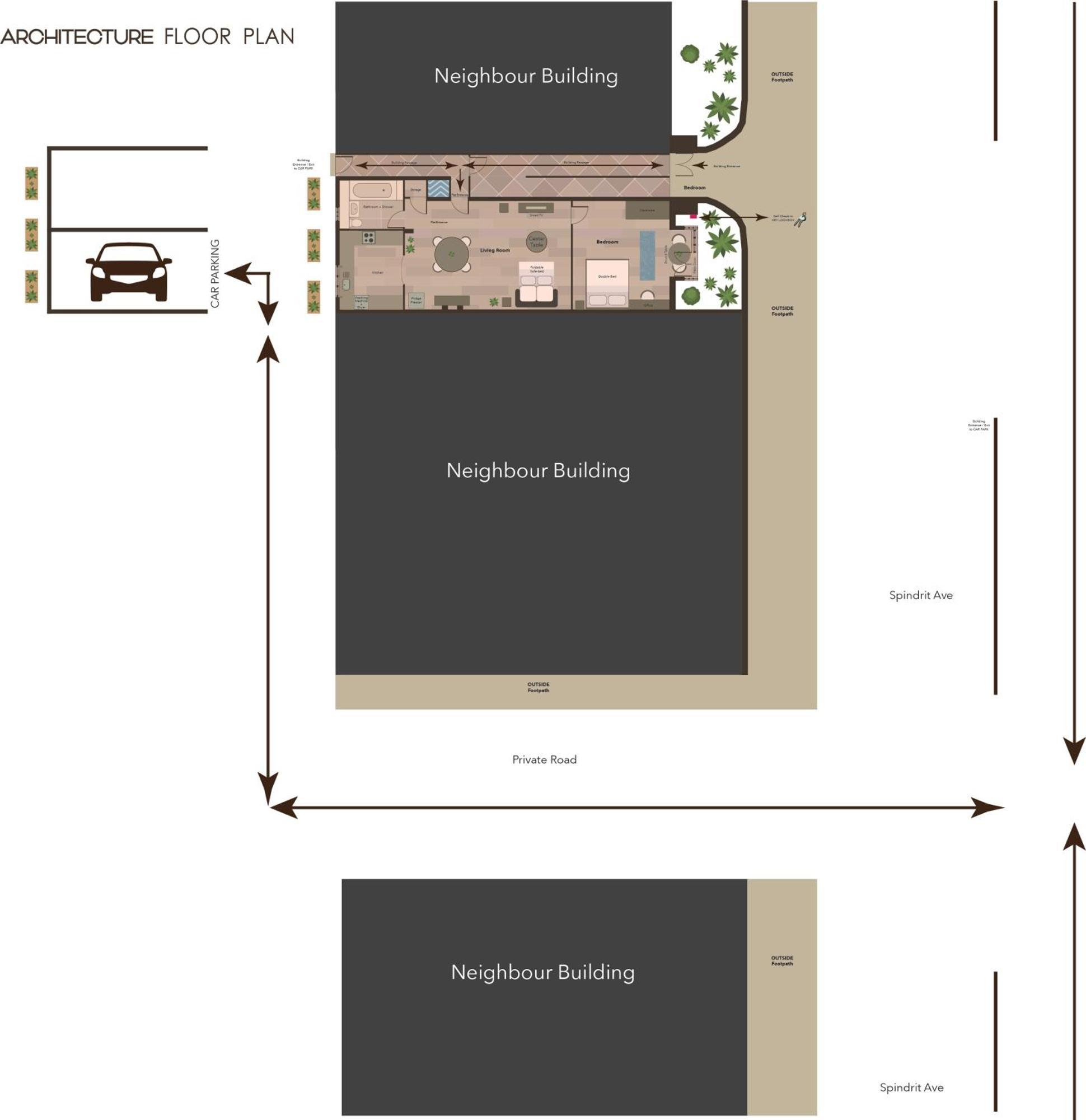 Modern Ground Floor In Canary Wharf, Free Parking Apartamento *