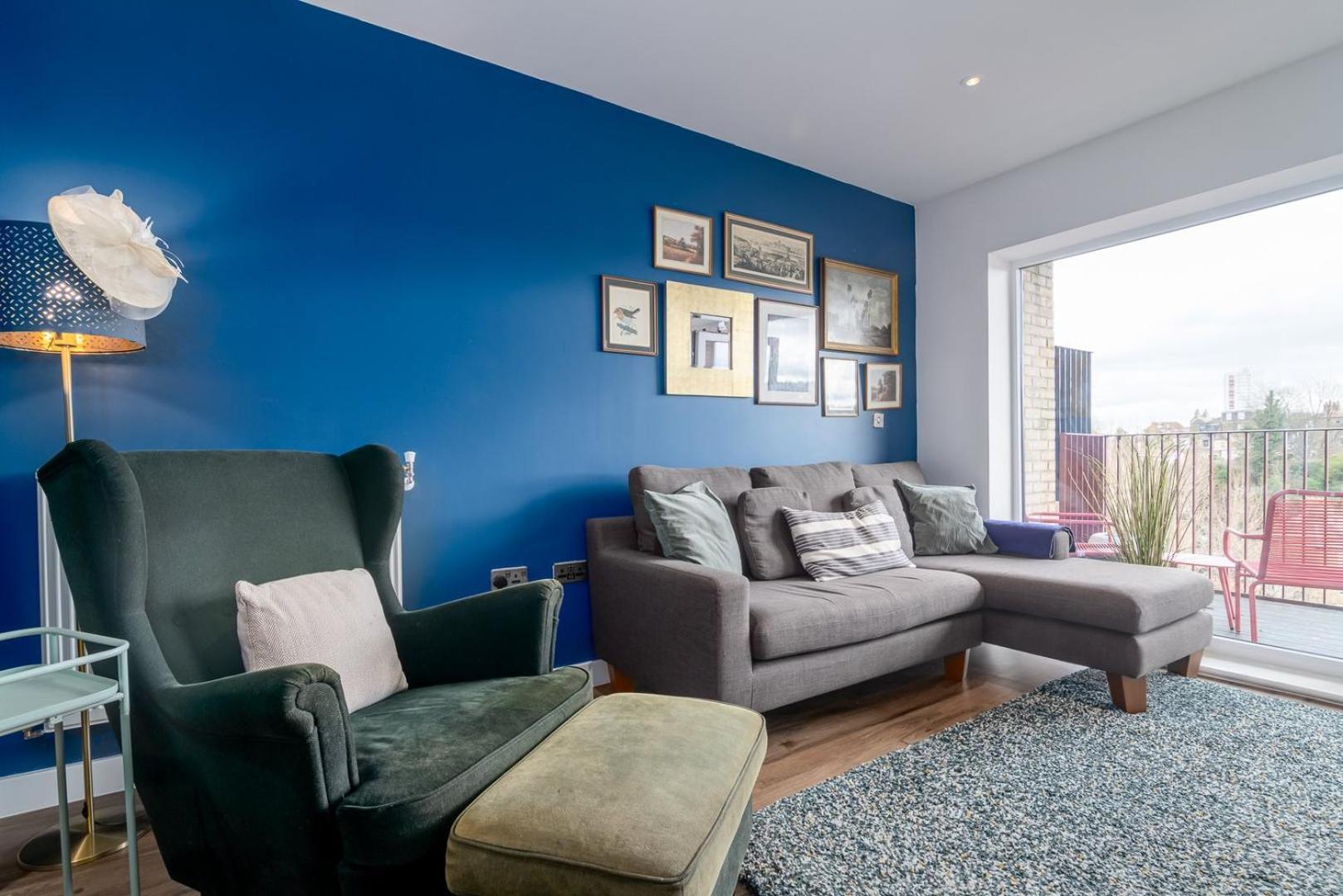 Apartamento Guestready - Blue Essence Com Varanda Em Woolwich Londres