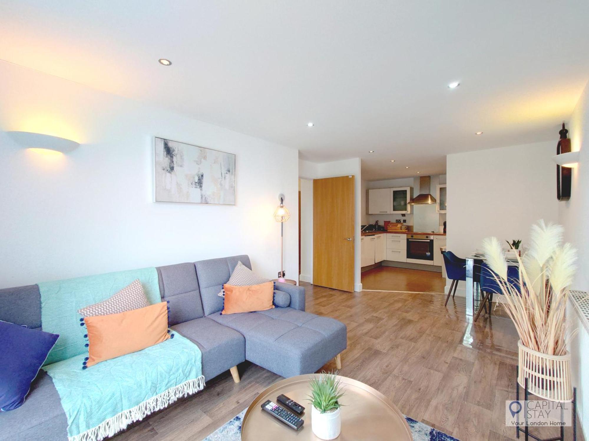 Apartamento Two Bed Serviced By Docklands *