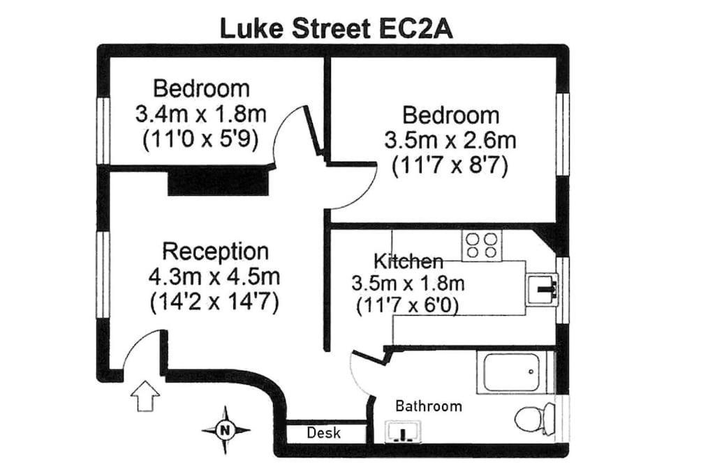 Lovely 2 Bed In Shoreditch On Quiet Side Street Londres