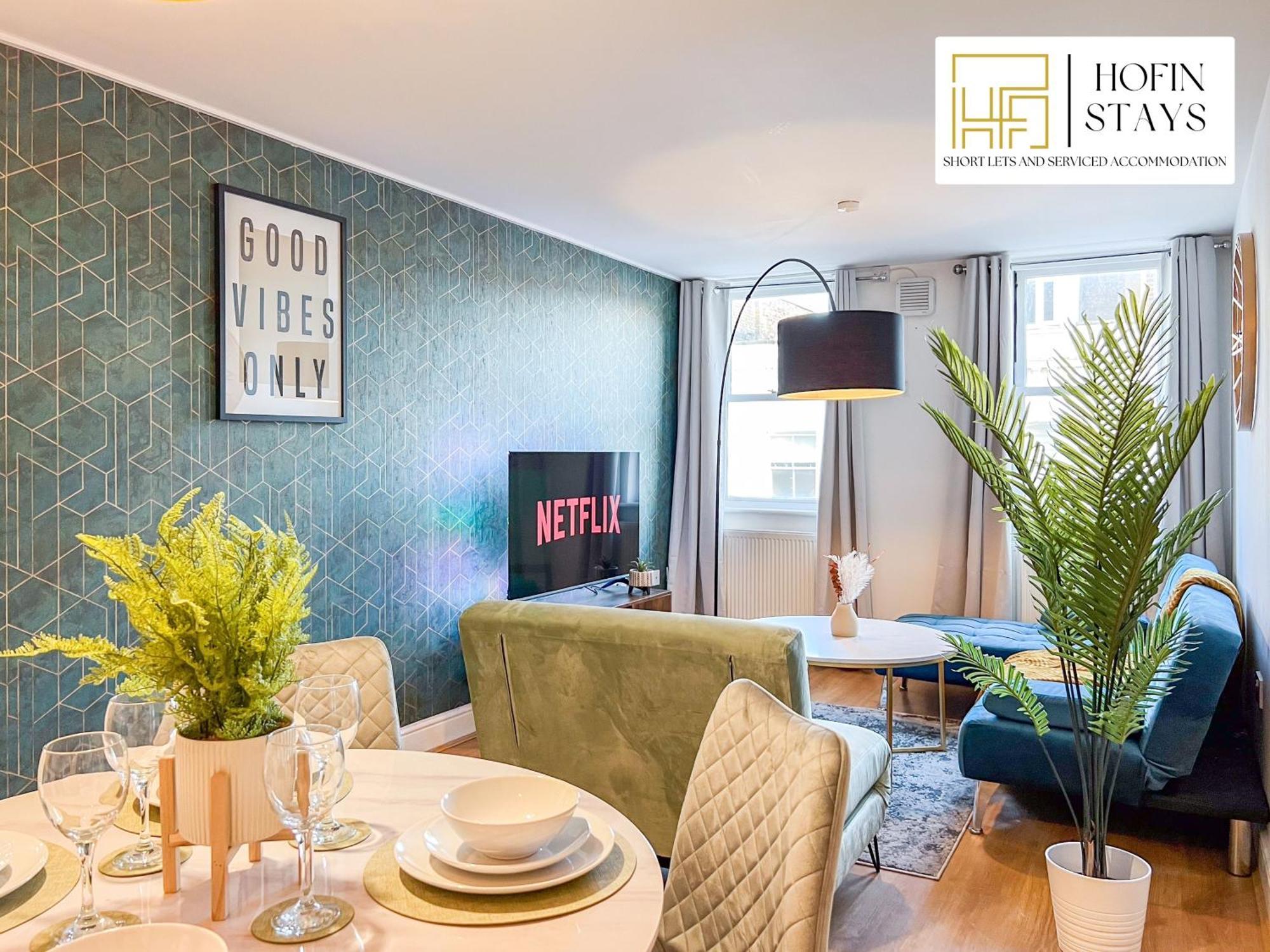 Appartement Last-minute Specials L Premium On 2 Double Bed For 6 Guests L Deals L Hofin Short Lets & Serviced *