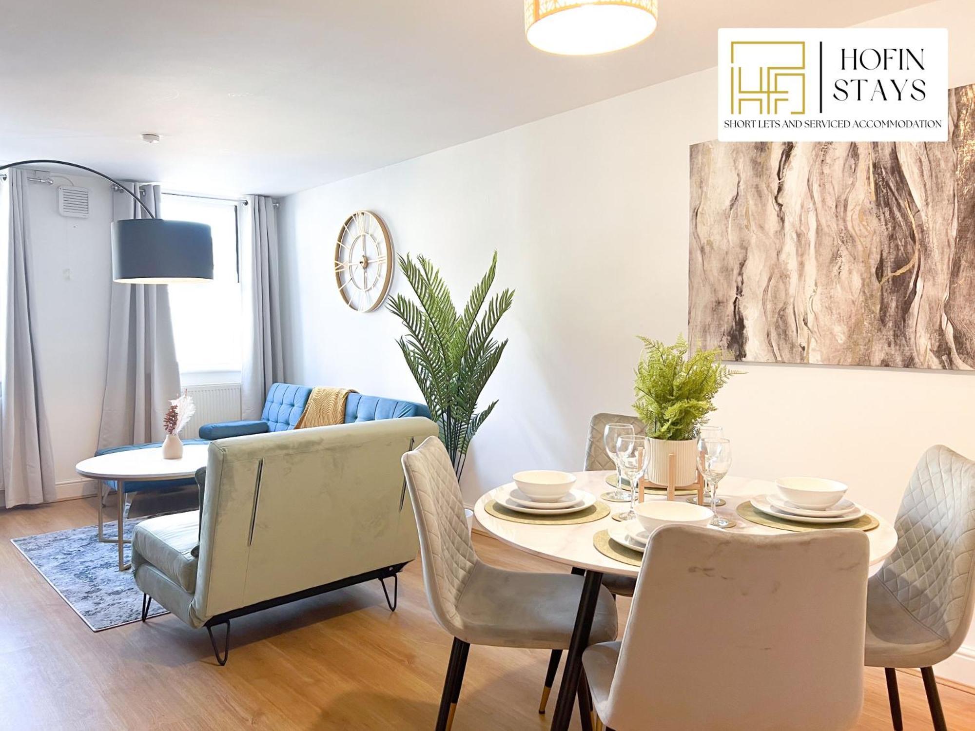 Last-minute Specials L Premium On 2 Double Bed For 6 Guests L Deals L Hofin Short Lets & Serviced * Londen