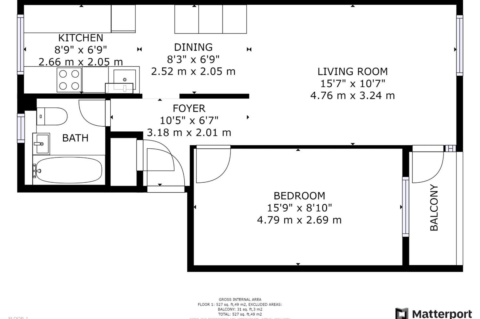 Appartement Bright Stepney Nest