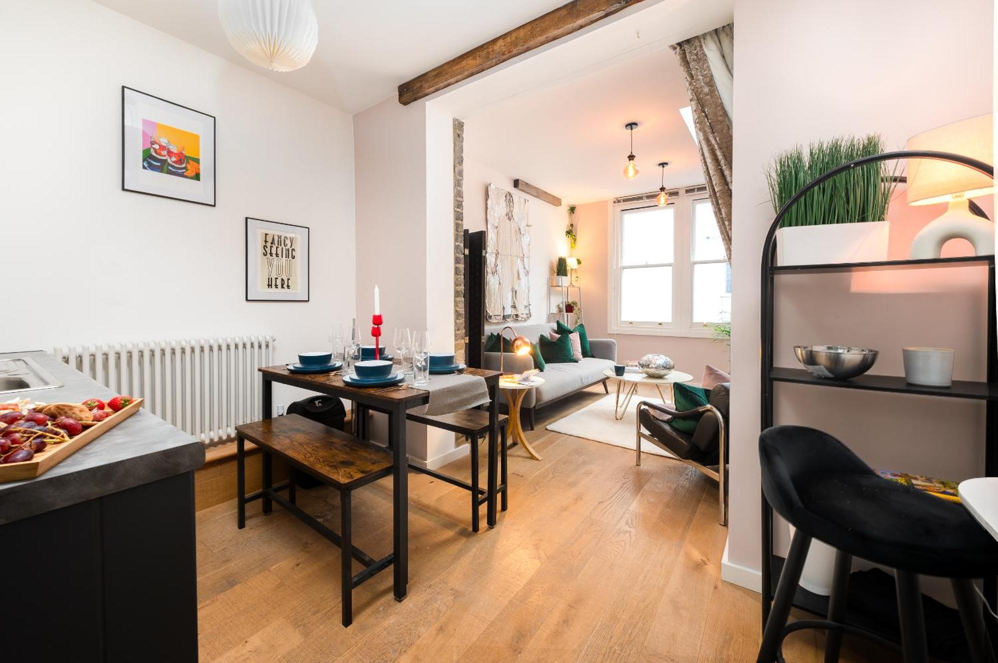 1br Stylish Flat By Hostarahomes, Near Liverpool Street, Prime Location, Sleeps Up To 4 Apartamento