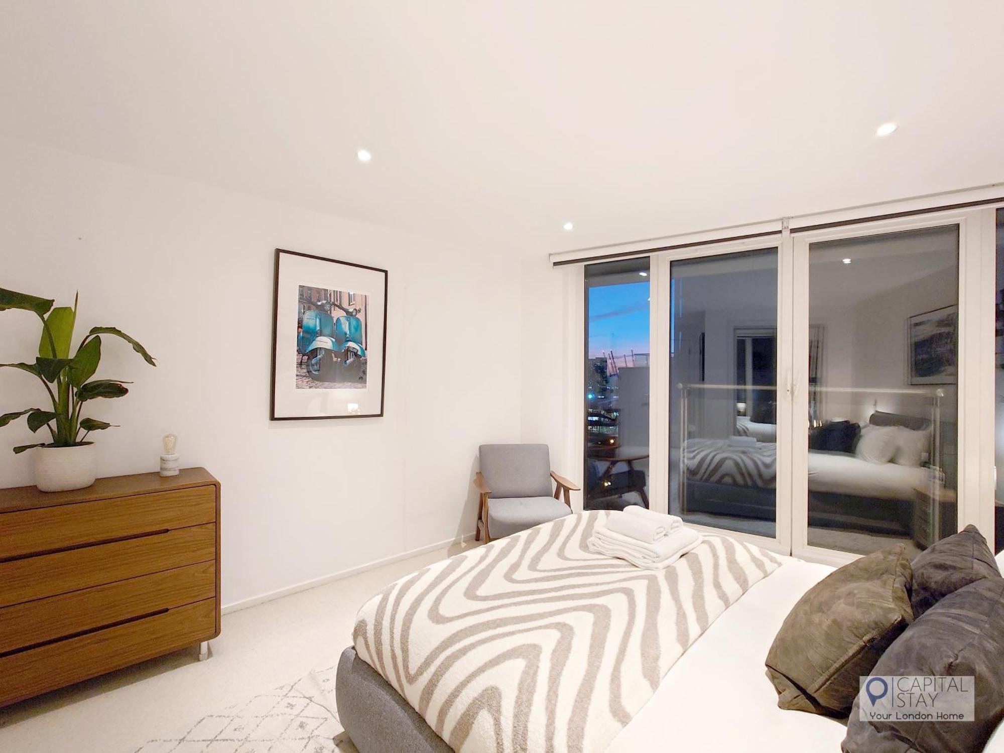 Apartamento Deluxe Two Bed With River & View Londres