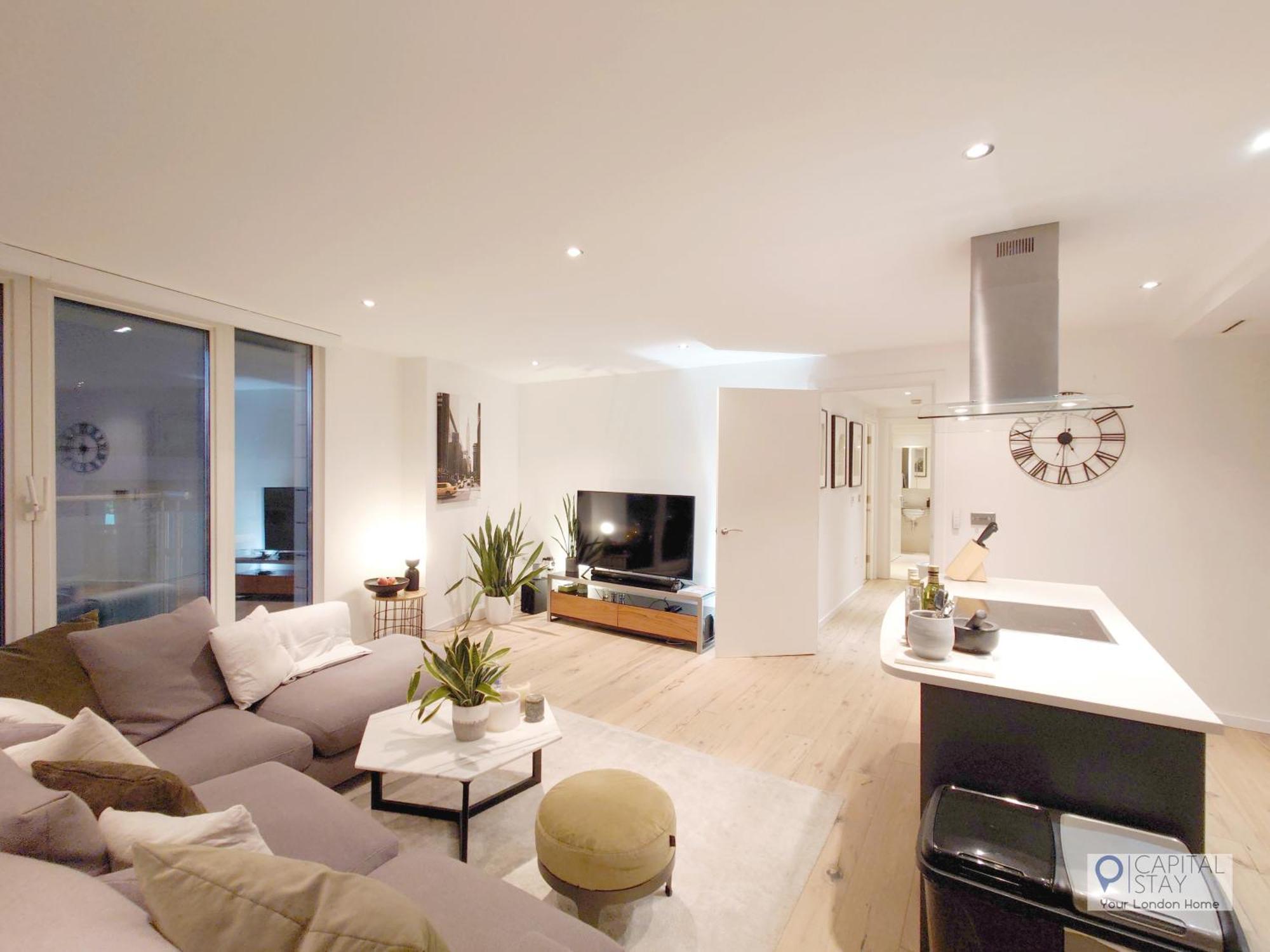 Deluxe Two Bed With River & View Londres