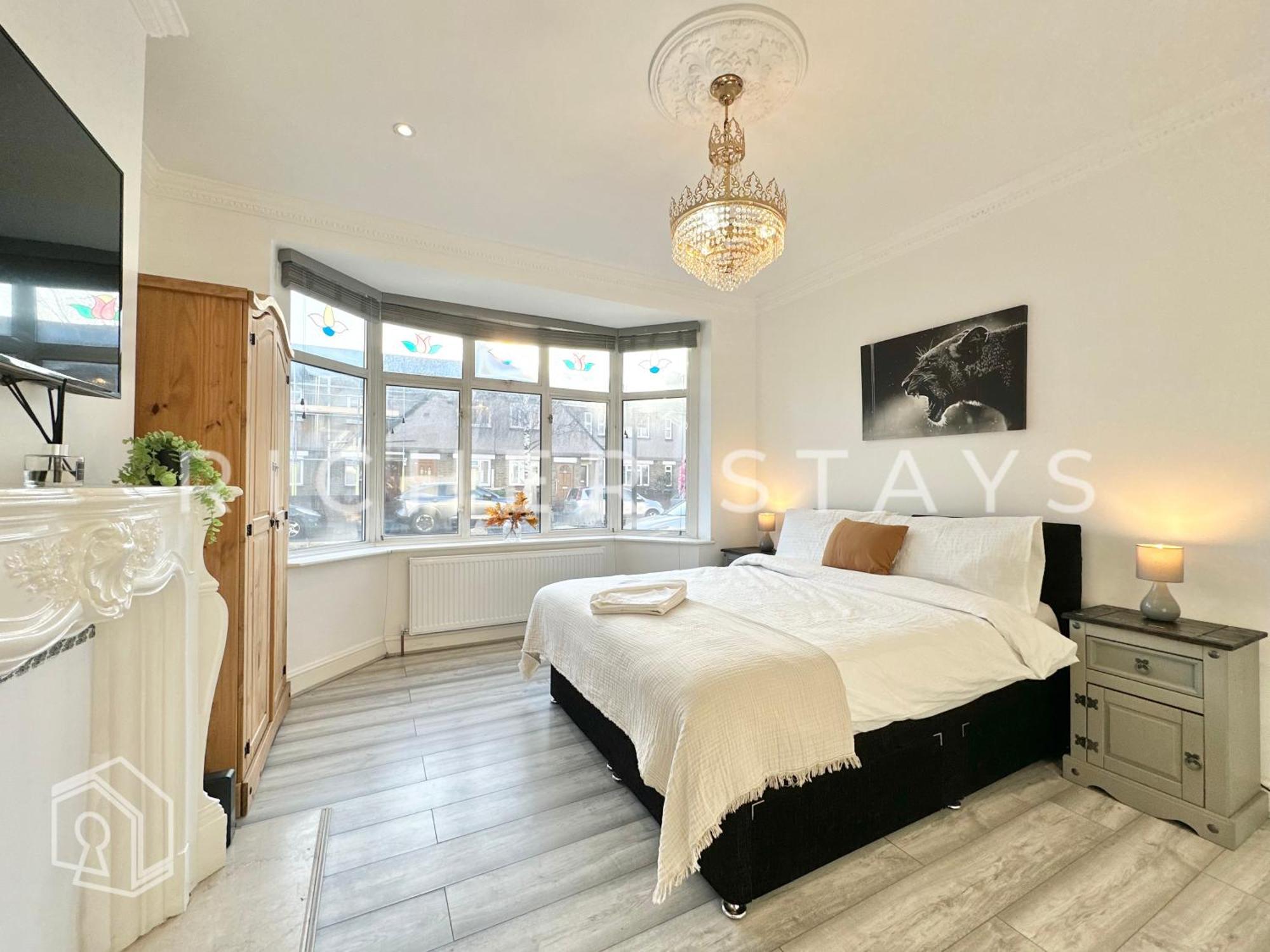 Modern 1-2 Bedroom East Ldn Flat With Private Garden Appartement