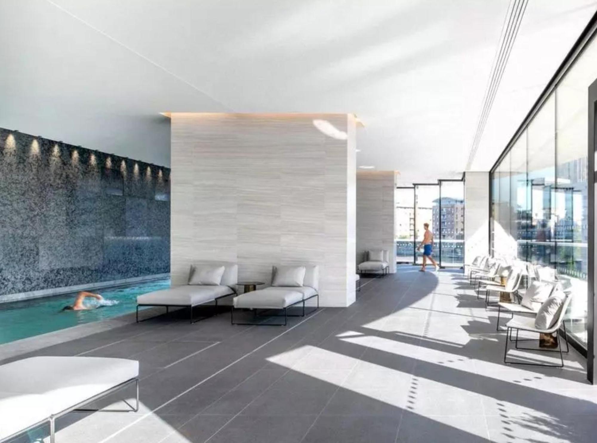 Two Bedrooms Penthouse One Park Drive, Canary Wharf Londres