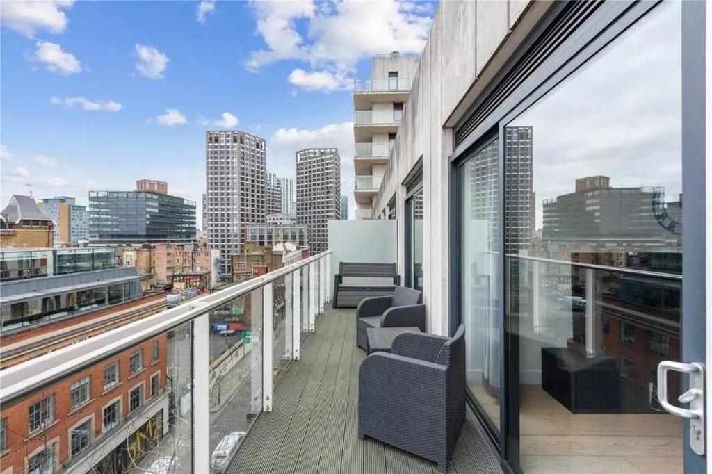 Apartment Londwell, Spitalfields & Brick Lane Luxury Balcony Penthouse
