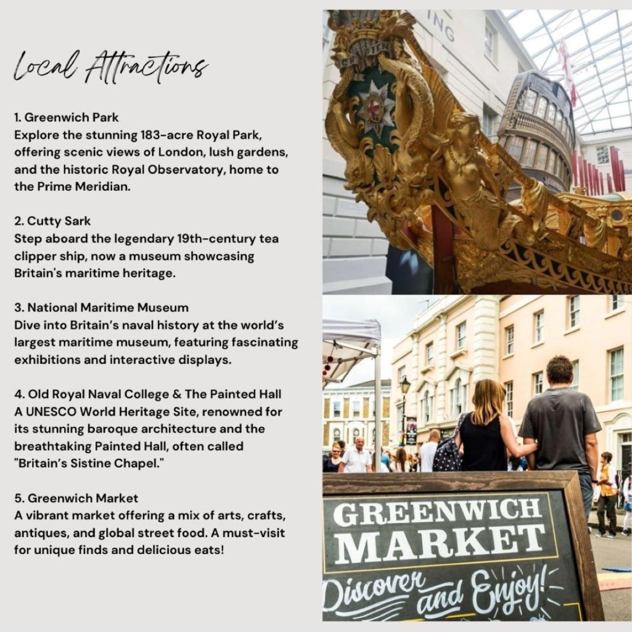 Appartement Stylish 1br In Greenwich By River Thames With Garden Londres