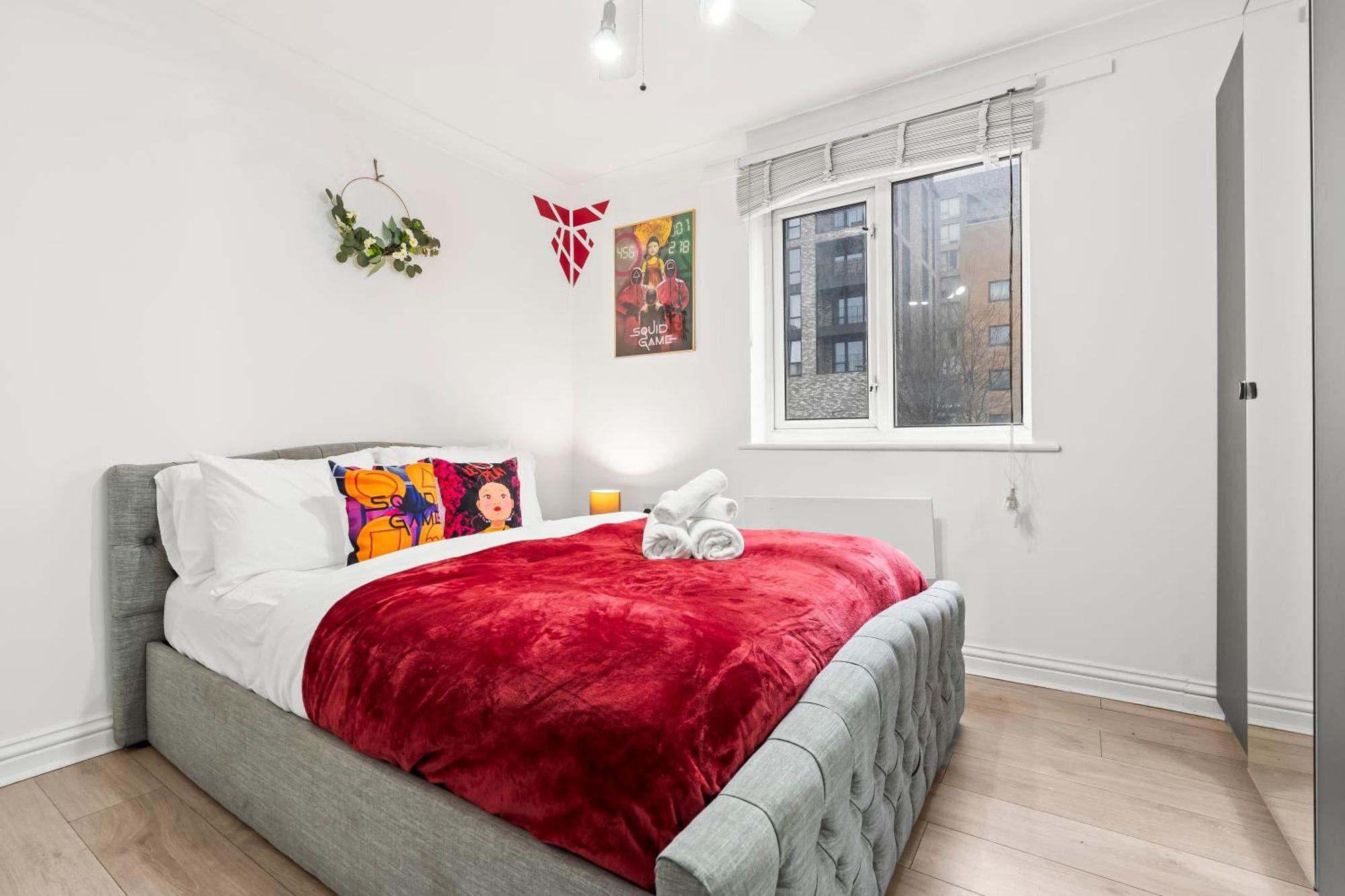 Hébergement de vacances Cosy 3Bed- Sleeps 6 - 02 Arena Canary Wharf Station- Perfect For Contractors, Families And Groups *