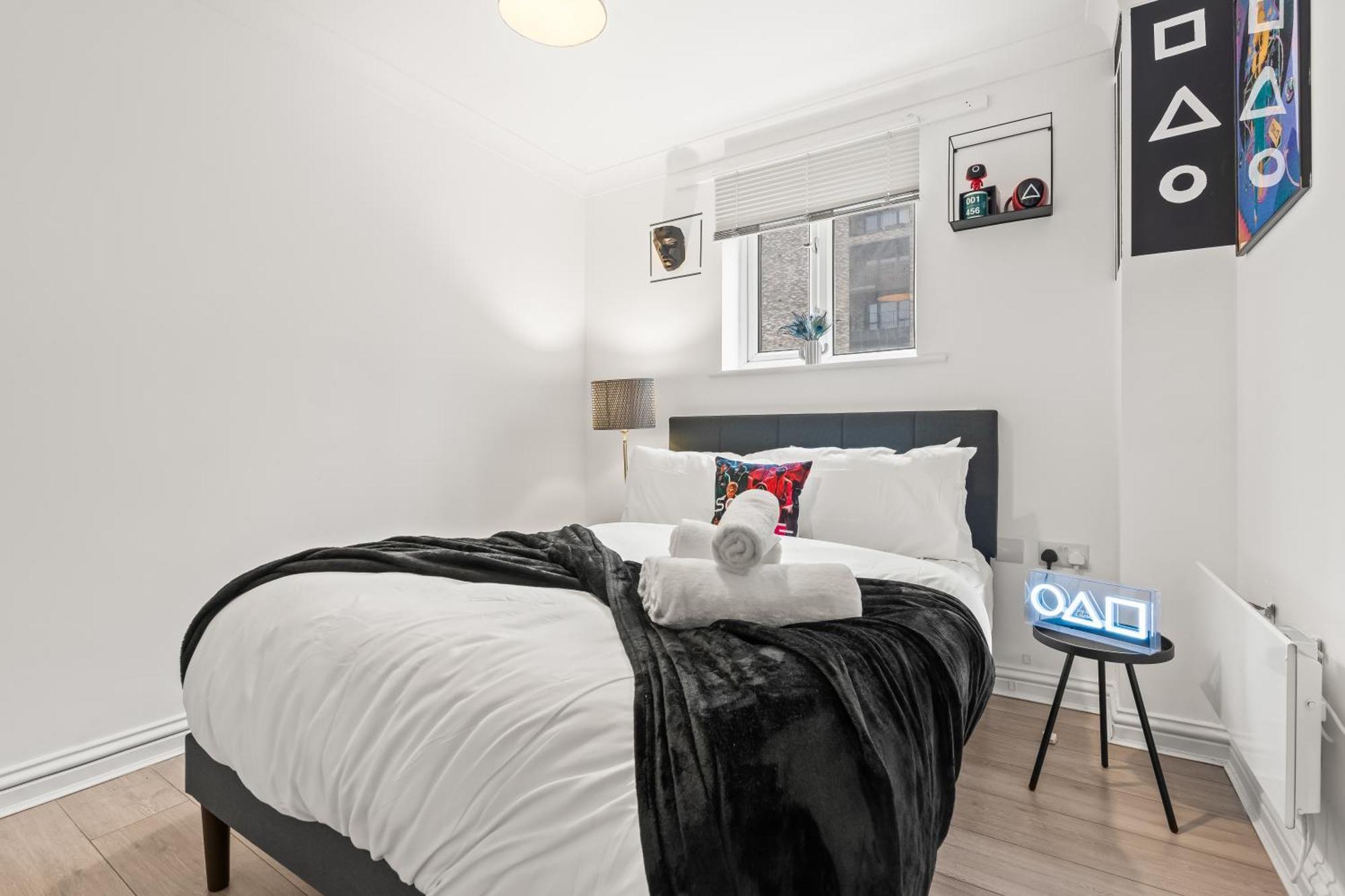 Cosy 3Bed- Sleeps 6 - 02 Arena Canary Wharf Station- Perfect For Contractors, Families And Groups * Londres