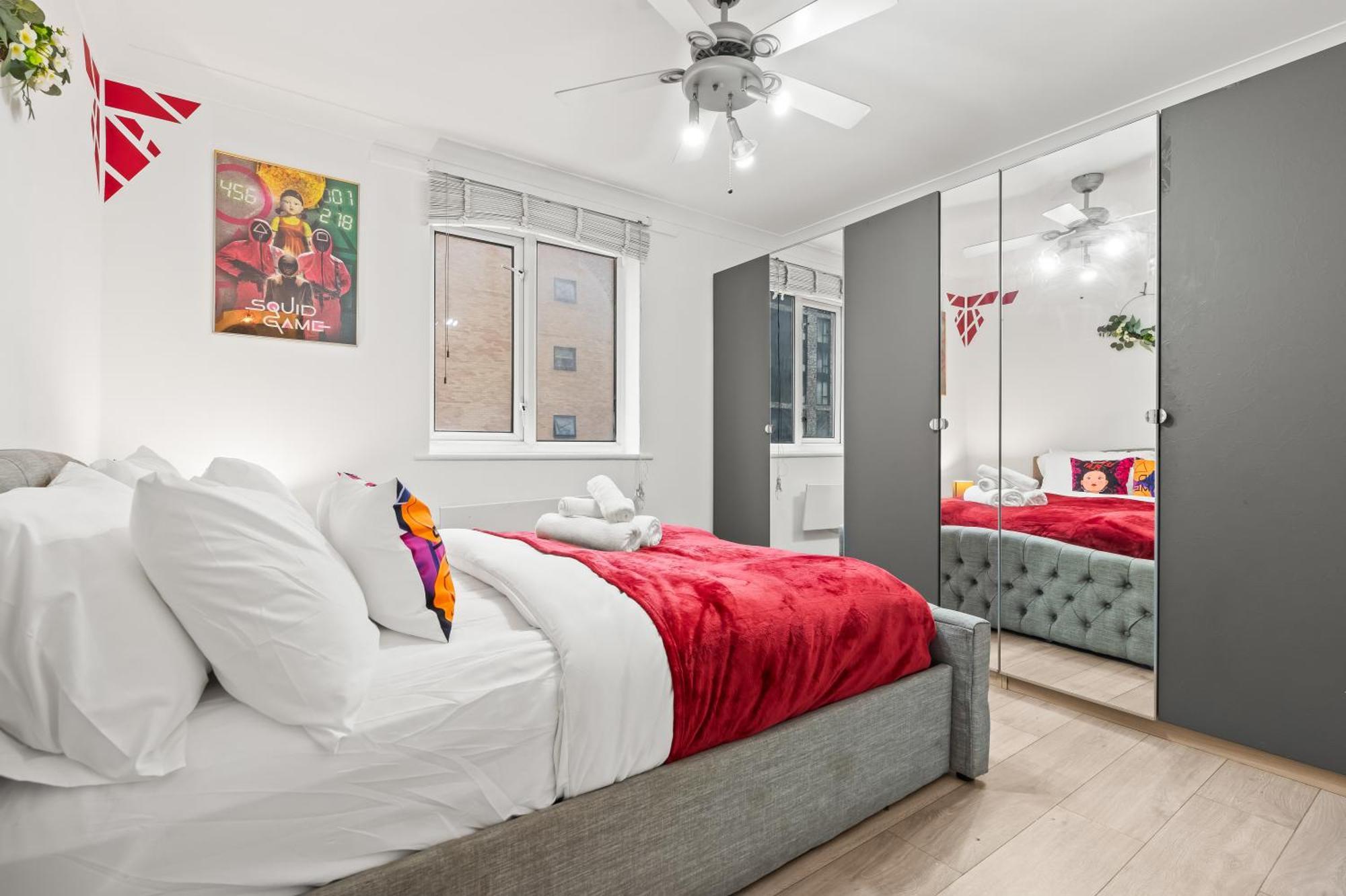Cosy 3Bed- Sleeps 6 - 02 Arena Canary Wharf Station- Perfect For Contractors, Families And Groups Londres