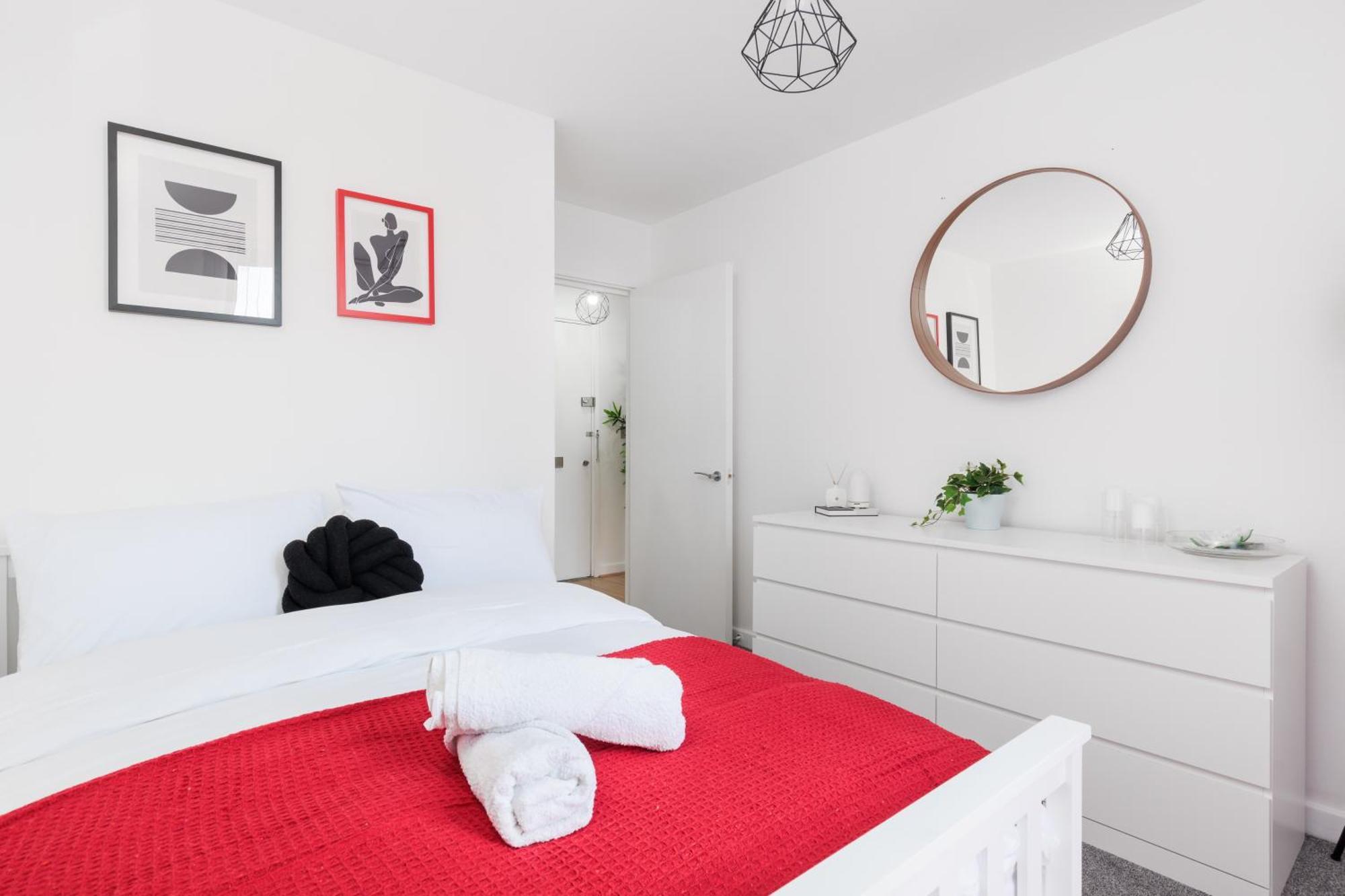 Appartement Stunning 2-bed, 2-bath With Balcony Views Stratford Westfield *