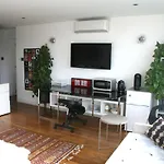 Studio For 3 With A Private Balcony In A Cubic House With Outside Pool