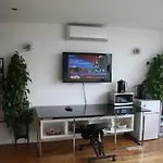 Studio For 3 With A Private Balcony In A Cubic House With Outside Pool