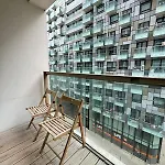 Contemporary 2Bd Flat Wbalcony Canary Wharf!