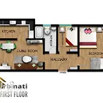 Tranquil 2 Bed Apt Near Downtown & Free Parking