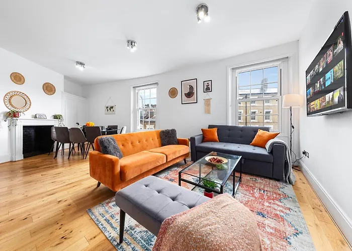 Stylish 3 Bedroom Serviced Apartment In Kings Cross